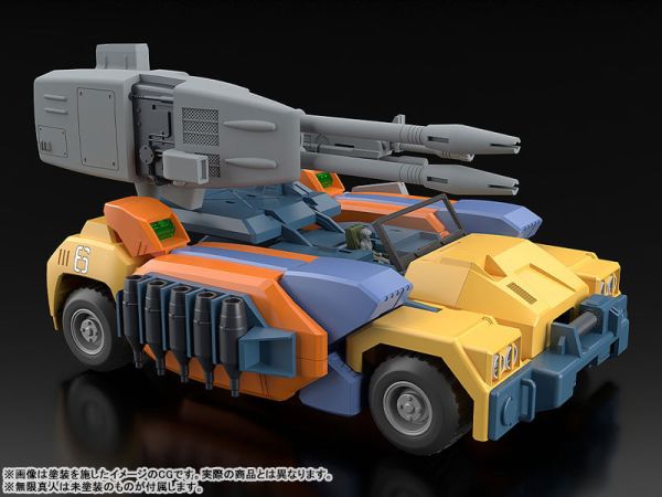 預購8月 GSC 組裝模型 MODEROID 超時空騎兵 萬能吉普車 