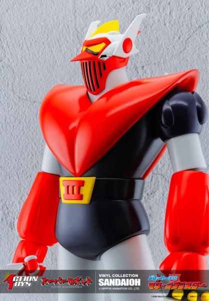預購10-12月 Action Toys 巨大機械人搪膠 無敵飛天俠 電子號 