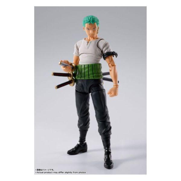 萬代 代理版 SHF S.H.F 航海王 羅羅亞·索隆-冒險的黎明- 可動完成品 