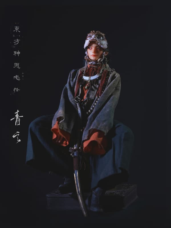 預購26年Q1 半目工作室 東方神鬼誌 第一彈 青玄 1/6 可動 膠髮版 植髮版 