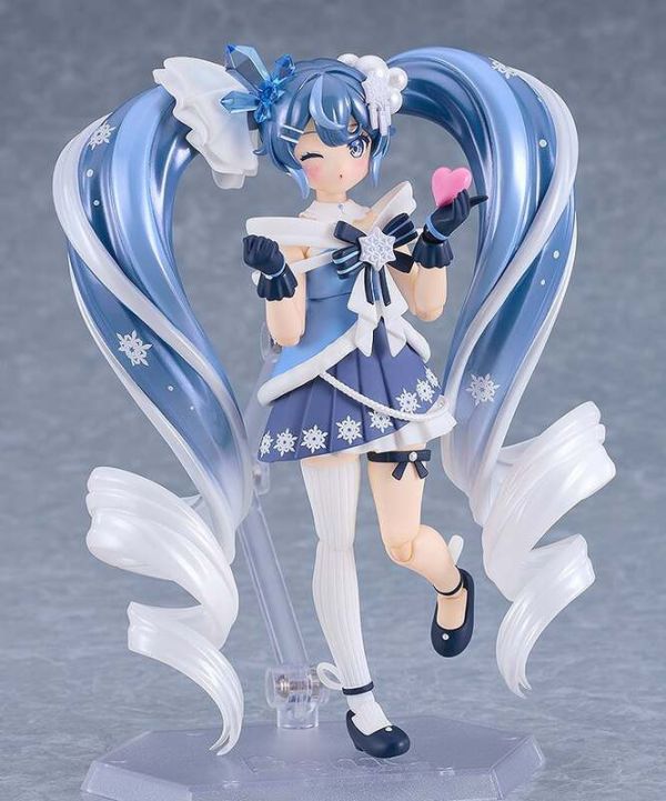 預購26年7月 GSC figma 2025 雪未來 雪初音 Crystal Snow Ver. 