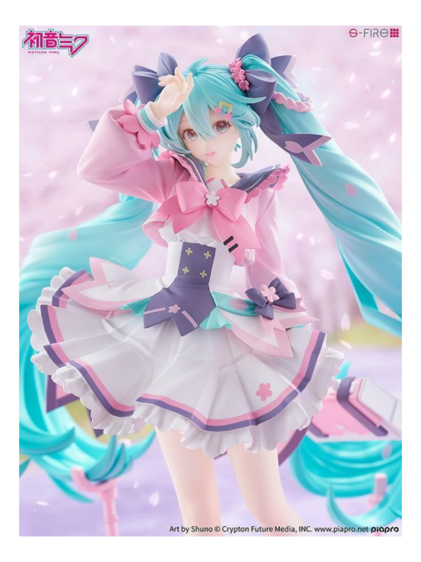 預購27年8月 SEGA S-FIRE 初音未來 MIKU 新學期 全高約23公分 