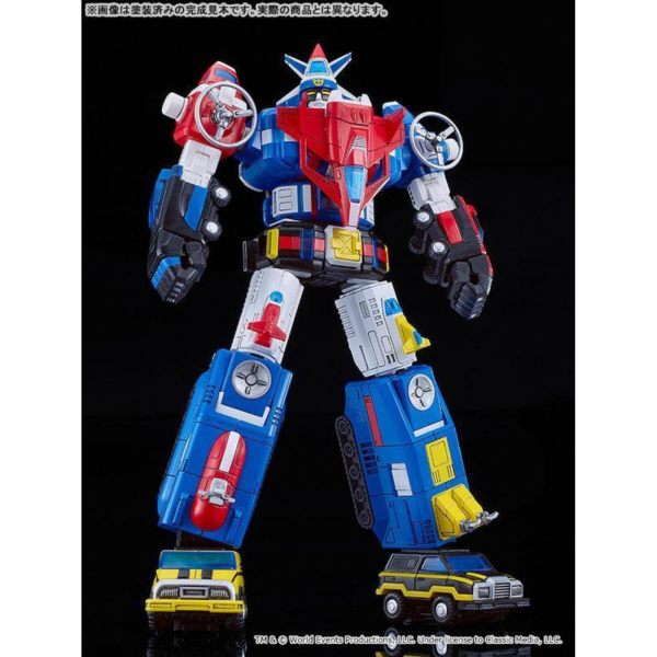 預購10月 GSC MODEROID 機甲艦隊 15機合體 戴拉格XV 組裝模型 