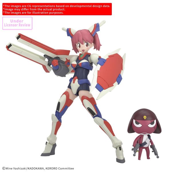預購11月 萬代 30MP 組裝角色輕作戰 KERORO軍曹 超級夏美 ＆ GIRORO伍長 