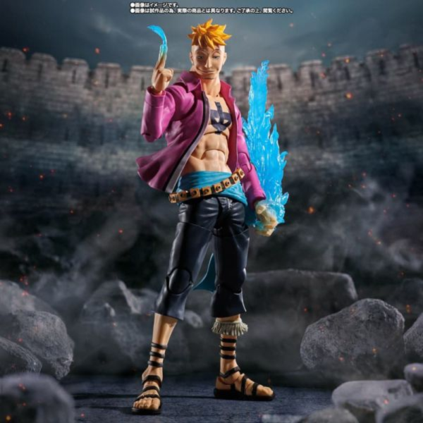 萬代 SHF 航海王 海賊王 不死鳥 馬可 馬林福特 頂上決戰 