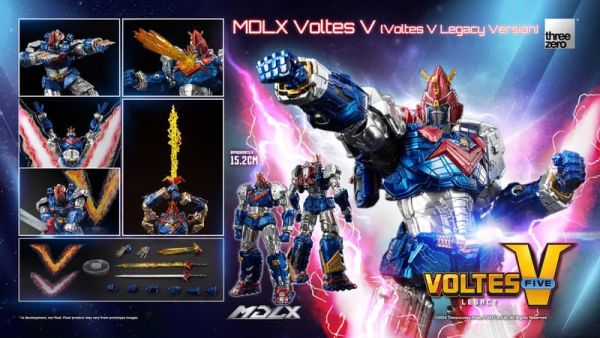 預購26年Q2 Threezero MDLX 超電磁機器人 Voltes V 波羅五號 傳承 