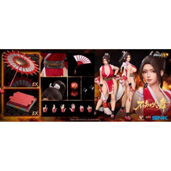 預購27年Q1 TRIEAGLES STUDIO 閃鷹 SNK 拳皇14 不知火舞 1/6 可動人偶 至臻款 L0617 