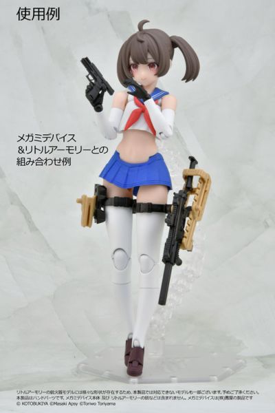 預購9月 TOMYTEC 1/12 LittleArmory (LA-OP22) 女神裝置 裝置槍柄 黑色 