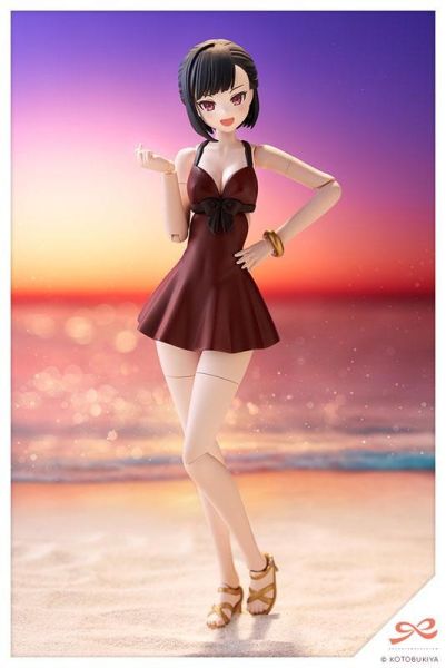 預購8月 壽屋 組裝模型 一般版 創彩少女庭園 YOMI 泳裝 