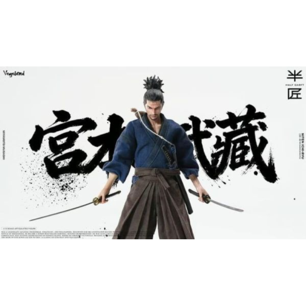 預購Q3 半匠 1/12 宮本武藏 可動人偶 L0504 