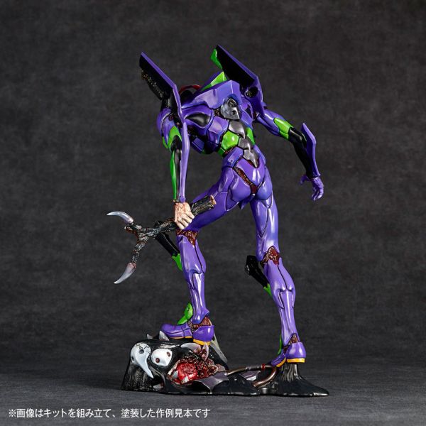 預購8月 海洋堂 ARTPLA 新世紀福音戰士 初號機暴走 組裝模型 