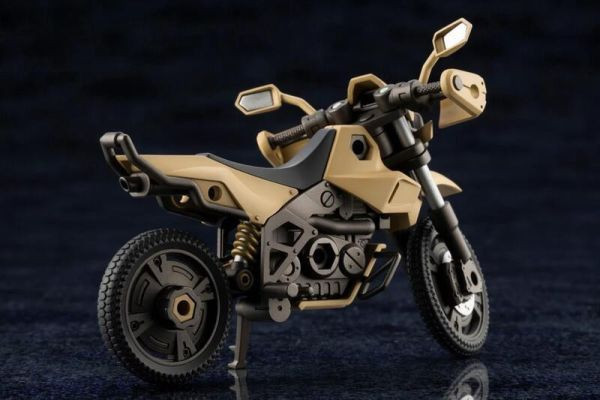 壽屋 1/24 六角機牙 潛視摩托車 沙漠色 再販 組裝模型 