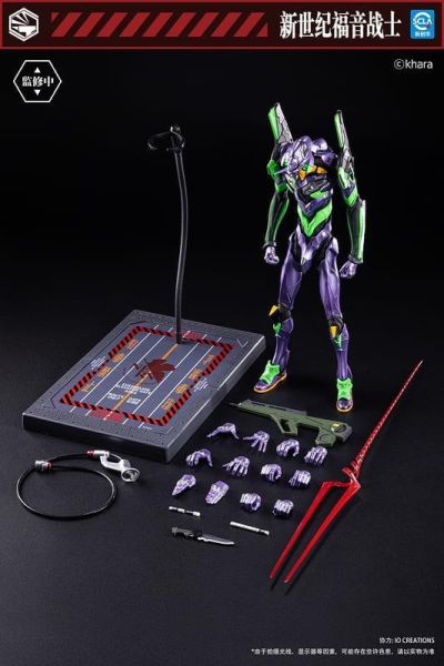 預購27年Q2 開天工作室 重機形 EVA 新世紀福音戰士 初號機 HMC005 合金可動 L1028 