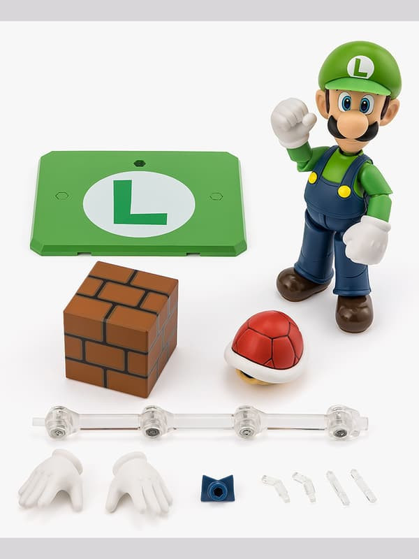 預購26年2月 萬代 SHF SUPER MARIO 超級瑪利歐 路易吉 