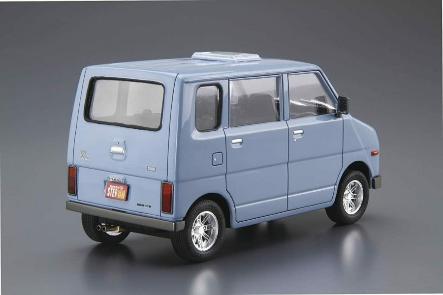 青島社 AOSHIMA 1/20 汽車模型 Honda VA Life Step Van 1974 組裝模型 
