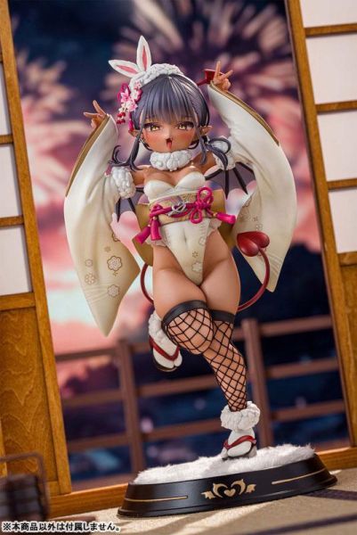 預購11月 Kiwi Toys 虎んと 原畫 褐色小魅魔 和服兔女郎 1/6 豪華版 