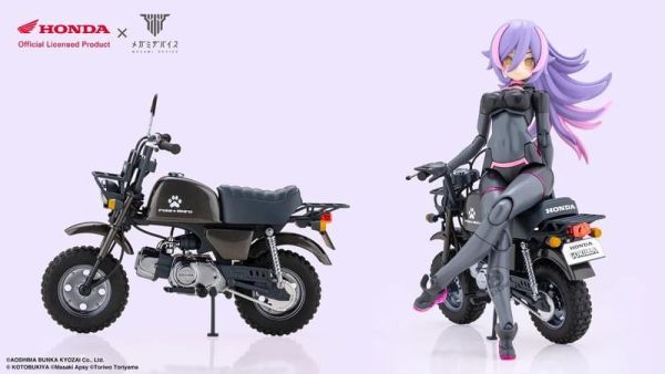 預購4月 壽屋 組裝模型 一般版 女神裝置 PUNI MOFU 賽車狼 with 本田 Z50J大猩猩 
