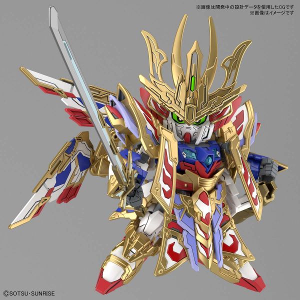 萬代 BANDAI SD鋼彈世界 群英集 曹操飛翼鋼彈 倚聖之裝 