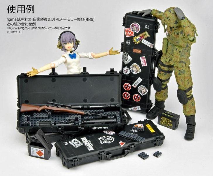 預購10月 1/12 LittleArmory (LD047) Military Hard Case C 