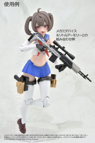 預購9月 TOMYTEC 1/12 LittleArmory (LA-OP22) 女神裝置 裝置槍柄 黑色 
