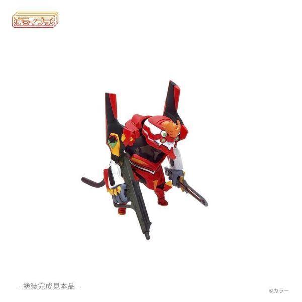 Cavico 無上色組裝模型 CHOIPLA 新世紀福音戰士 EVA 2號機 