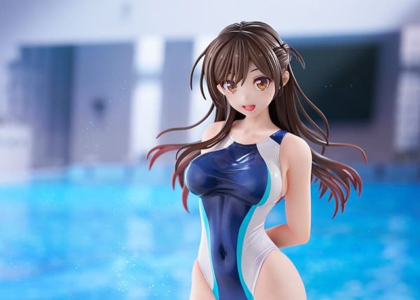 預購26年3月 HJ限定 AMAKUNI 出租女友 水原千鶴 競技泳裝 水色Ver 1/7 