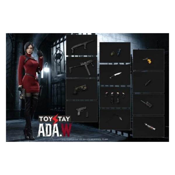 預購Q4 TOYSTAY 艾達王 紅色毛衣版 惡靈古堡4 1/6 包膠可動 