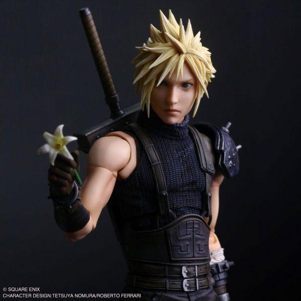 SQEX 史克威爾 PLAY ARTS真 PA真 太空戰士 最終幻想 FF7 克勞德 