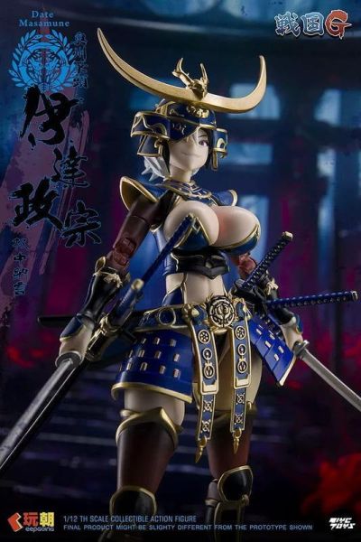預購Q3 玩朝玩具 戰國G 伊達政宗 1/12 超可動人偶 
