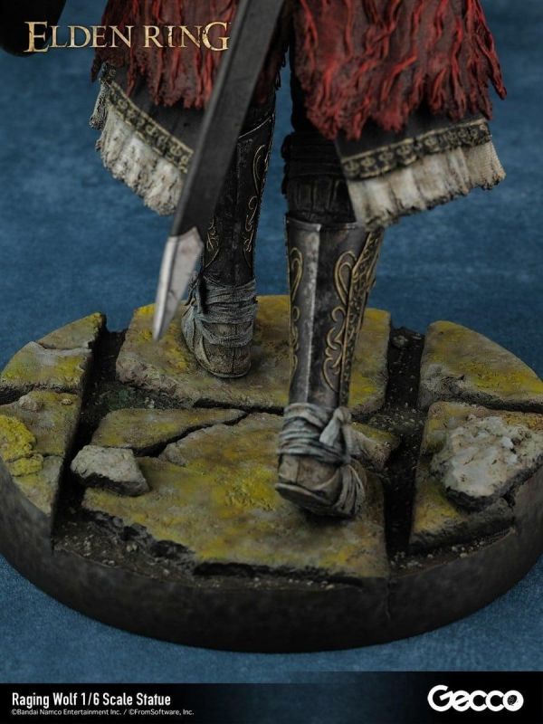 預購12月 千值練 GECCO 艾爾登法環 1/6 白狼戰鬼 塗裝完成品 雕像 