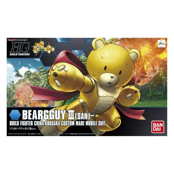 萬代 BANDAI 1/144 鋼彈模型 HGBF#005 熊亞凱III 組裝模型 