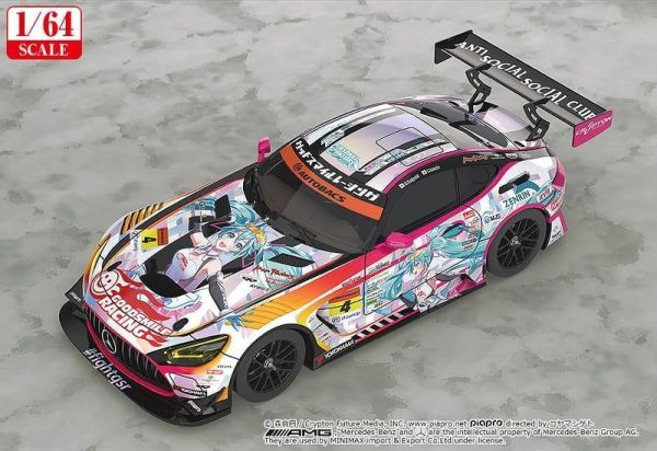 預購27年2月 GSC 1/64 初音未來GT計畫 賽車初音 2021 SUPER GT 第5戰Ver 