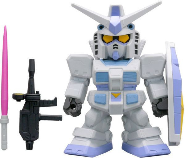PLEX 巨無霸軟膠 機動戰士鋼彈 SD RX-78-3 G3鋼彈 