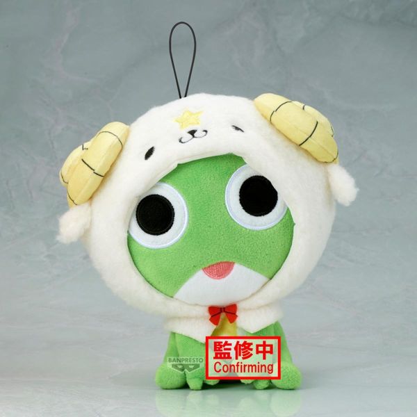 預購12月 BP景品 Keroro軍曹 十二生肖絨毛吊偶是也！馬／羊 (B：羊) 