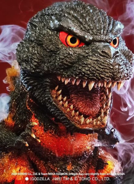 預購26年第二季 EZHOBI 巨蛋獸 1995 紅蓮哥吉拉 豪華版 (有飛機特典，商品到貨後需而外收國際運費) 