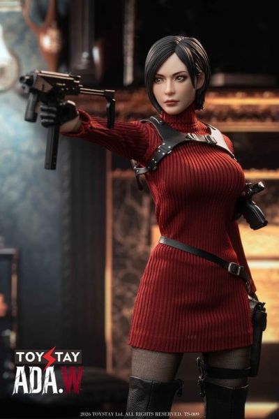 預購Q4 TOYSTAY 艾達王 紅色毛衣版 惡靈古堡4 1/6 包膠可動 