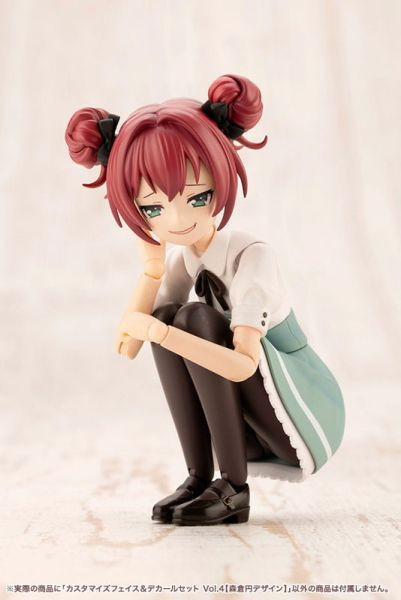 壽屋 KOTOBUKIYA 1/10 創彩少女庭園 自訂臉部＆水貼套組 Vol.4 森倉圓設計 