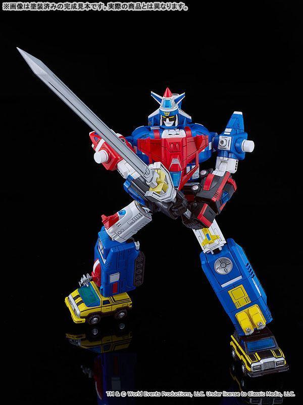 預購10月 GSC MODEROID 機甲艦隊 15機合體 戴拉格XV 組裝模型 