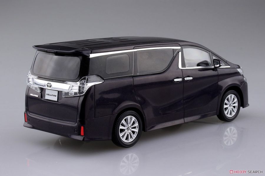 青島社 AOSHIMA 1/32 汽車模型 05632 豐田 Vellfire THE SNAPKIT 黑紫色 汽車模型 