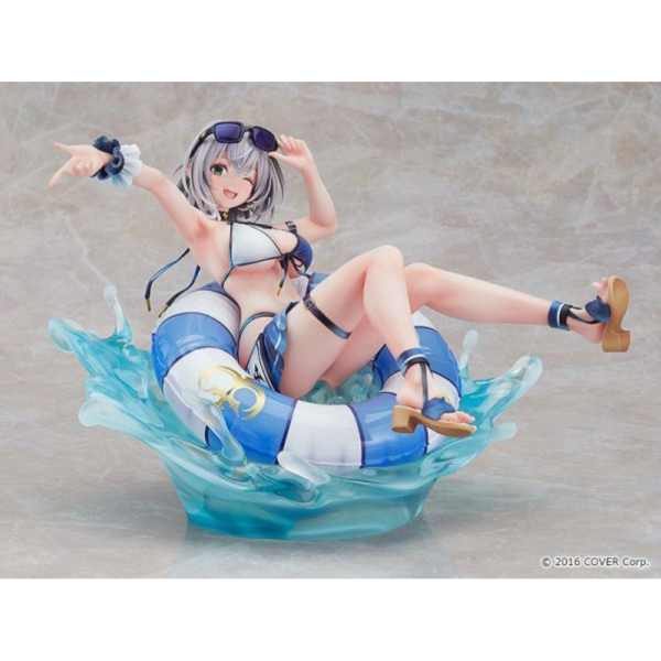 好微笑 GSC 代理版 hololive 白銀諾艾爾 泳裝Ver. 再販 1/7 PVC完成品 