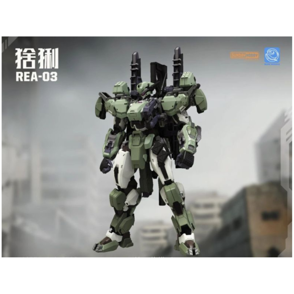 預購Q4 銘匠傳 藍鯨系列 1/100 猞猁 組裝模型 1113