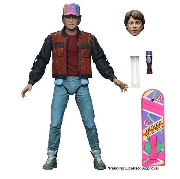 NECA 回到未來2 馬蒂 麥佛萊 7吋可動公仔 