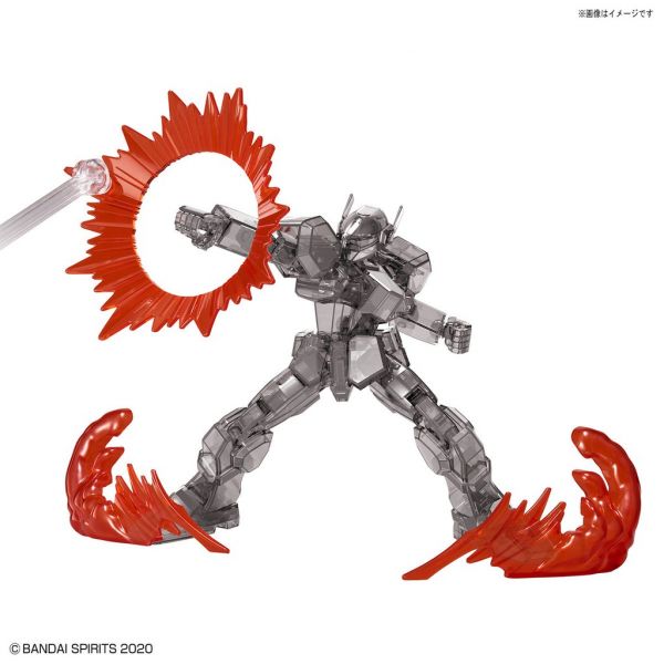 萬代 BANDAI 組裝模型 30MM 1/144 特效套組(動作效果)紅色 