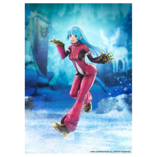 預購10月 GOLDENHEAD AMIAMI限定版 格鬥天王少女 KOFXV 冰女庫拉 1/7 