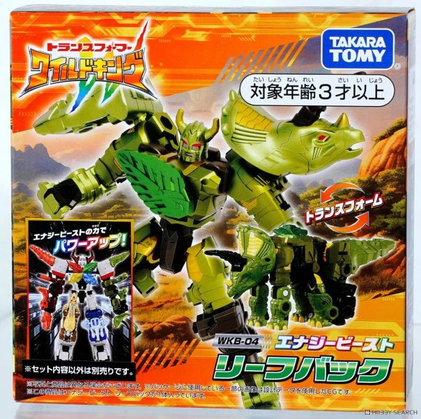 預購11月 TAKARATOMY 變形金剛 WKB-04 能量野獸 Leafbac 