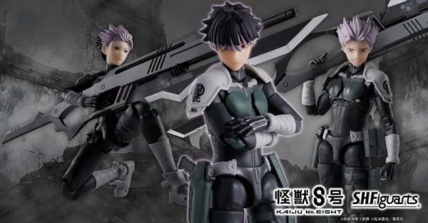 預購26年2月 萬代 SHF 怪獸8號 防衛隊 第1部隊隊長 鳴海弦 