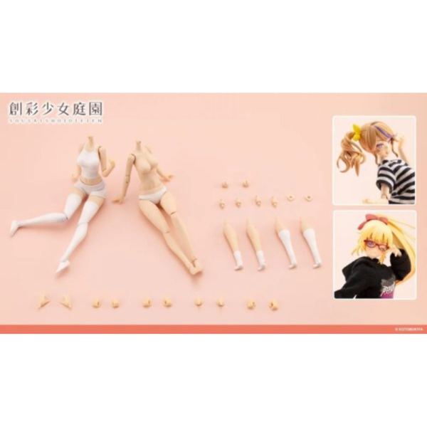 預購11月 壽屋 創彩少女庭園 裝扮用身體 L 組裝模型 