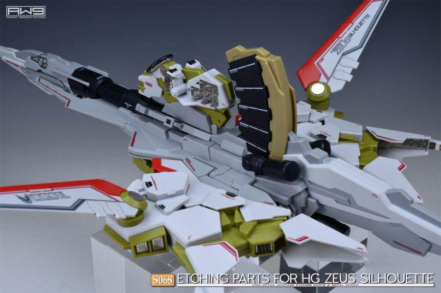 鋼魂 AW9 S68 HG 1/144 神王宙斯型外掛裝備 改造蝕刻片 附水貼 