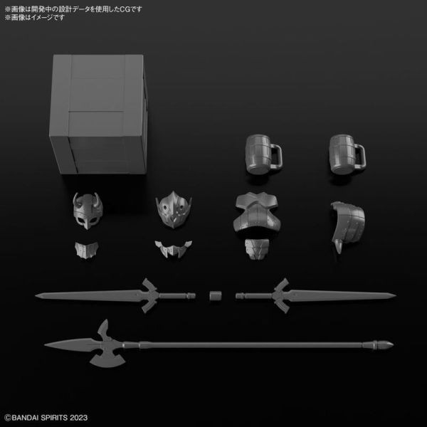 萬代 30MF 30 MINUTES FANTASY 道具店2（鬥士配件）無本體 組裝模型 