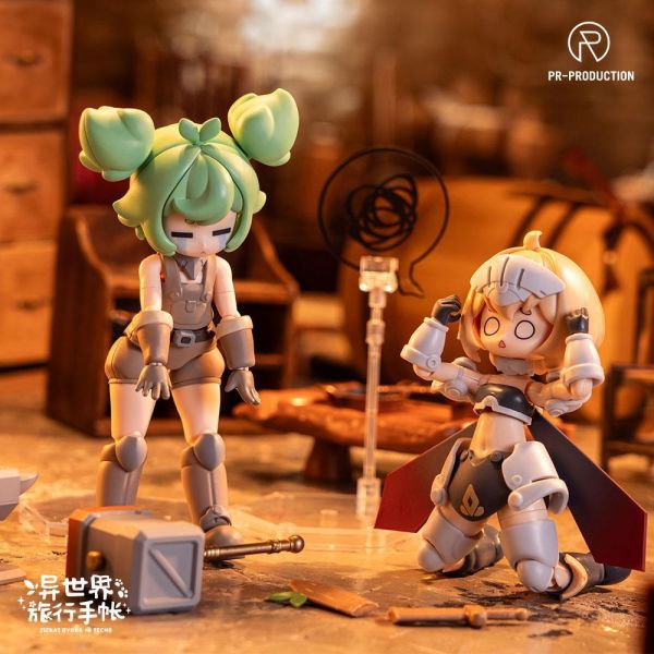預購3月 PR Production 異世界旅行手帳 鐵匠 海莉 史密斯 組裝模型 